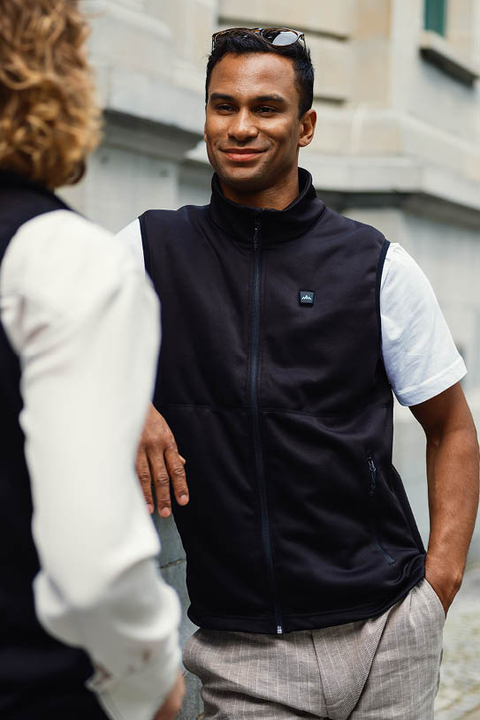 Heated Fleece Vest, size M